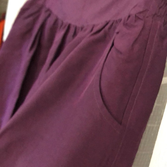 LUCKY BRAND Skirt M Pockets 100% Silk Mini POCKETS PERFECT COND - Picture 6 of 6